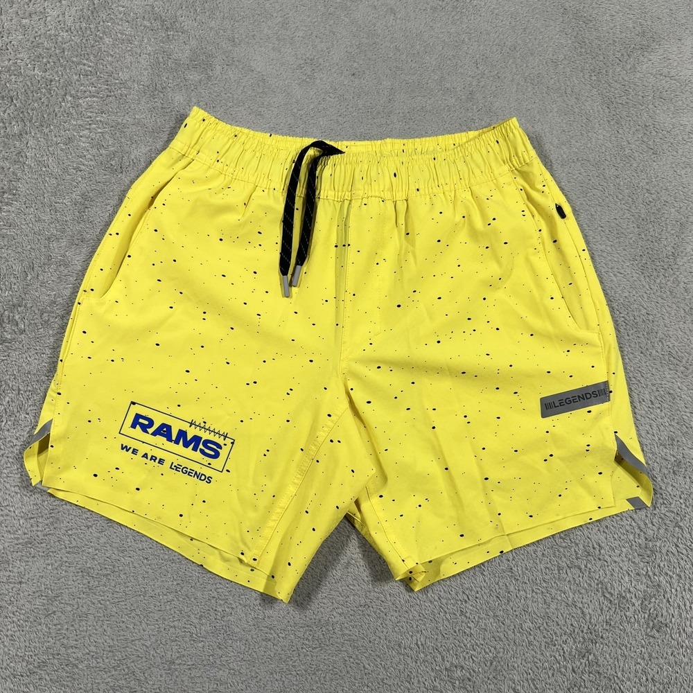 Legends Los Angeles Rams Relay Shorts Mens Small Limited Edition NFL Performance
